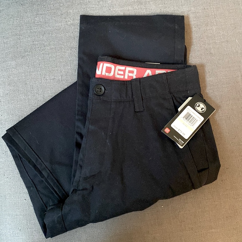 Under Armour  black men golf dress pant 30x36